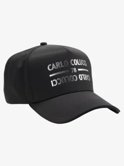 Carlo Colucci Mützen & Hüte*Herren, Unisex Baseball Cap - Comite schwarz uni