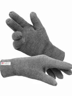 Indicode Handschuhe*Herren, Unisex Handschuhe - Jason hellgrau uni