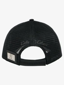 Carlo Colucci Mützen & Hüte*Herren, Unisex Trucker Cap - Dieghi schwarz gemustert