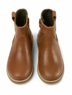 Camper Boots & Stiefeletten*Kinder Stiefeletten - Savina Twins braun uni