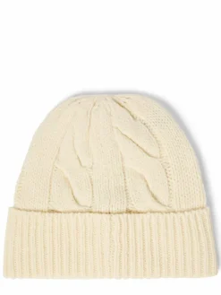 Polo Ralph Lauren Mützen & Hüte*Mütze mit Wollanteil ecru uni