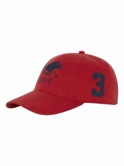 Polo Sylt Mützen & Hüte*Unisex Basecap bordeaux rot uni