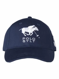 Polo Sylt Mützen & Hüte*Unisex Basecap blau weiß uni