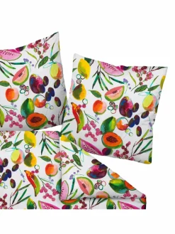 Janine Heimtextilien*Unisex Bettwäsche 1er Pack mehrfarbig bedruckt