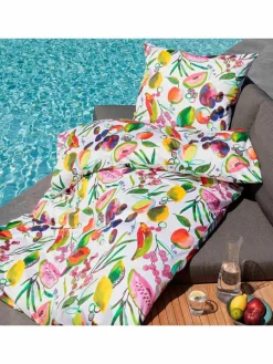 Janine Heimtextilien*Unisex Bettwäsche 1er Pack mehrfarbig bedruckt