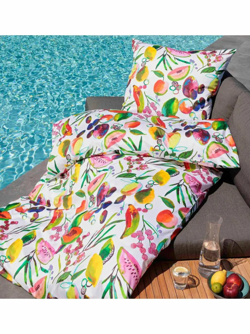 Janine Heimtextilien*Unisex Bettwäsche 1er Pack mehrfarbig bedruckt