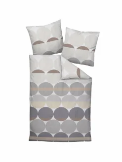 Janine Heimtextilien*Unisex Bettwäsche 1er Pack mehrfarbig gepunktet