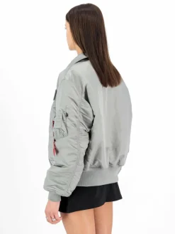 Alpha Industries Jacken & Westen*Unisex Bomberjacke silber uni