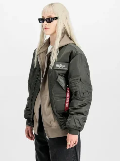 Alpha Industries Jacken & Westen*Unisex Bomberjacke grau uni