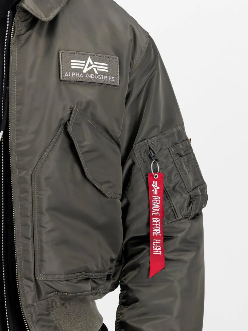 Alpha Industries Jacken & Westen*Unisex Bomberjacke grau uni