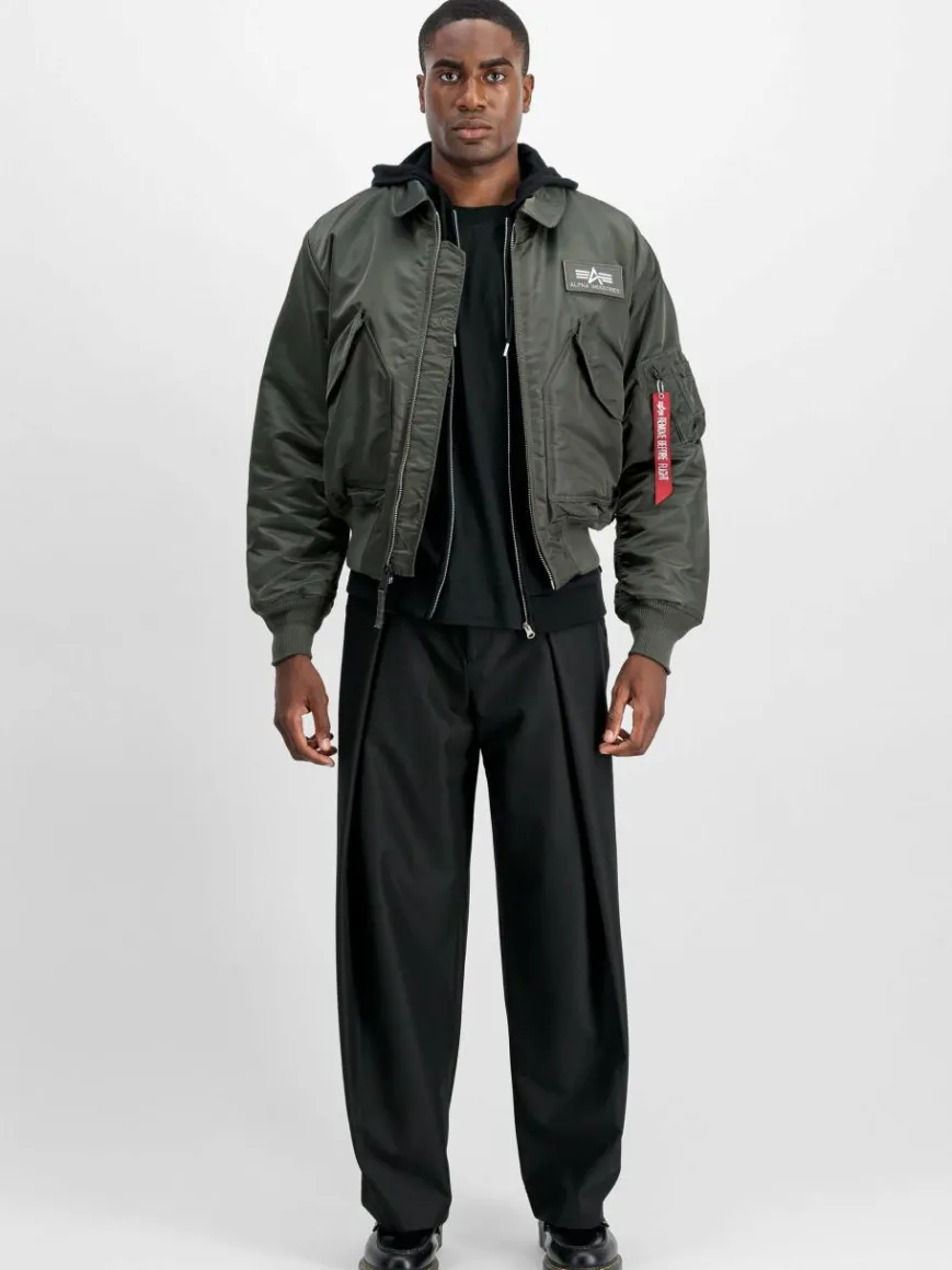 Alpha Industries Jacken & Westen*Unisex Bomberjacke grau uni