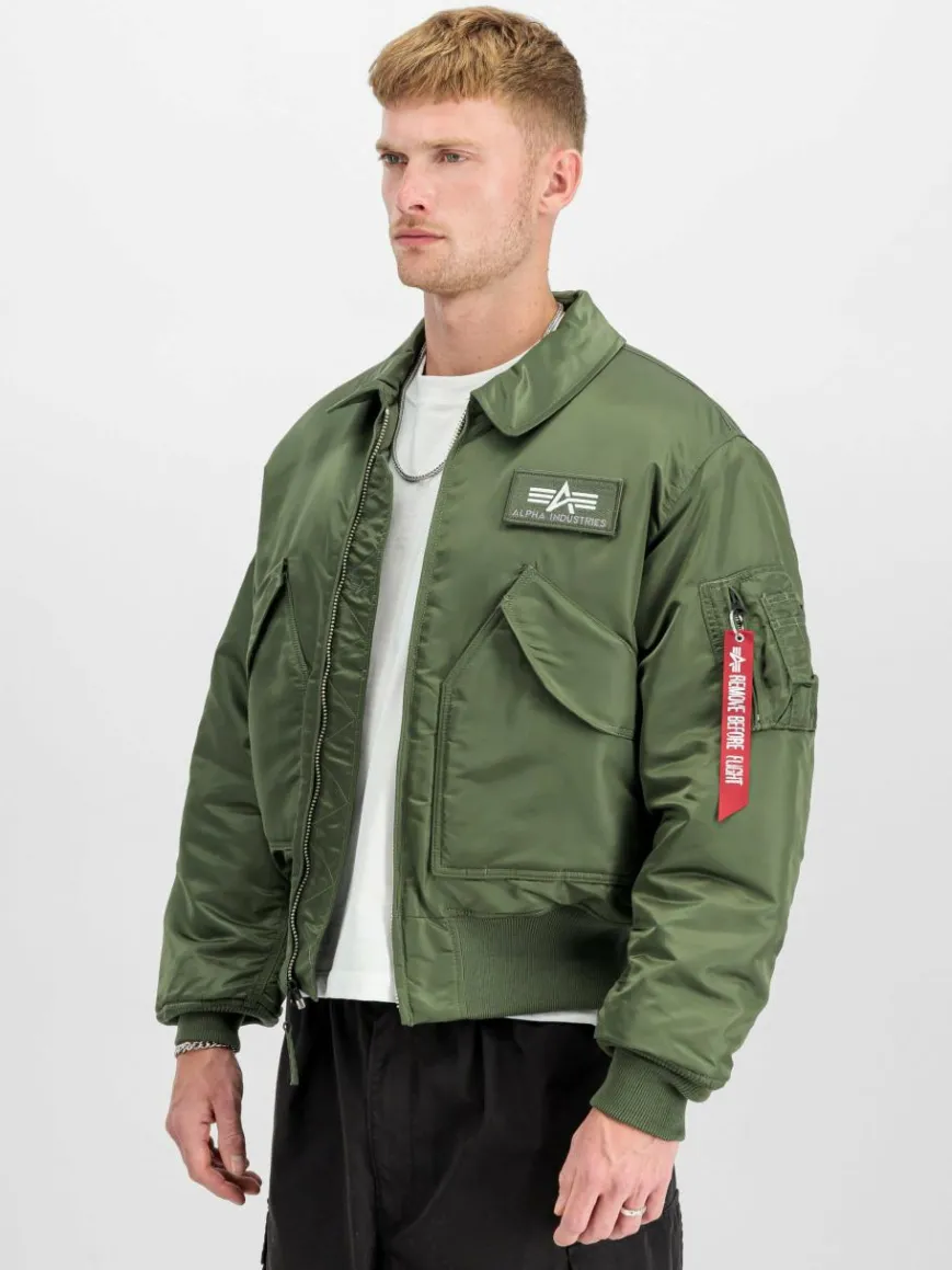 Alpha Industries Jacken & Westen*Unisex Bomberjacke grün uni
