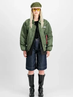 Alpha Industries Jacken & Westen*Unisex Bomberjacke grün uni