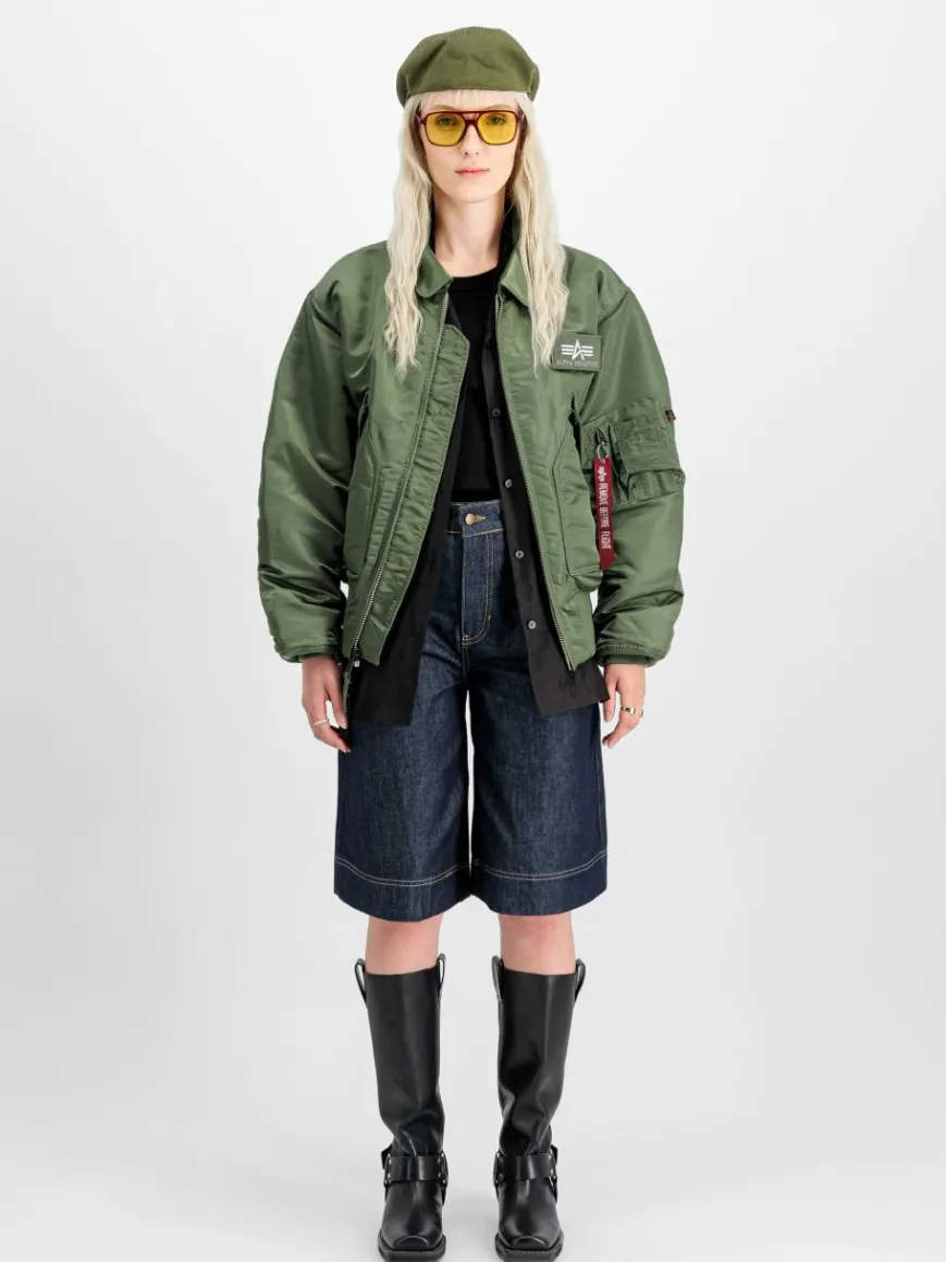 Alpha Industries Jacken & Westen*Unisex Bomberjacke grün uni