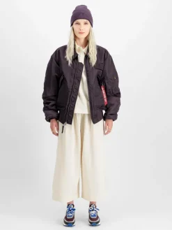 Alpha Industries Jacken & Westen*Unisex Bomberjacke lila uni