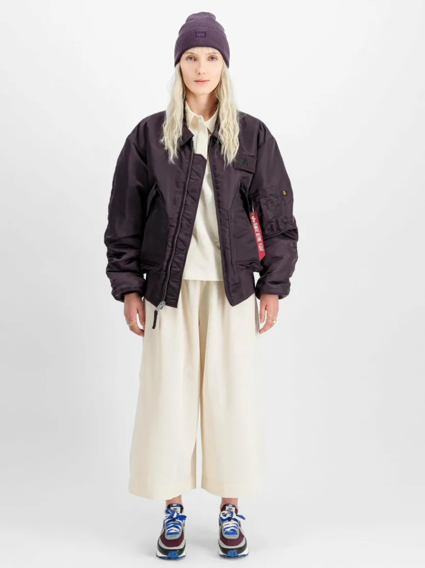 Alpha Industries Jacken & Westen*Unisex Bomberjacke lila uni