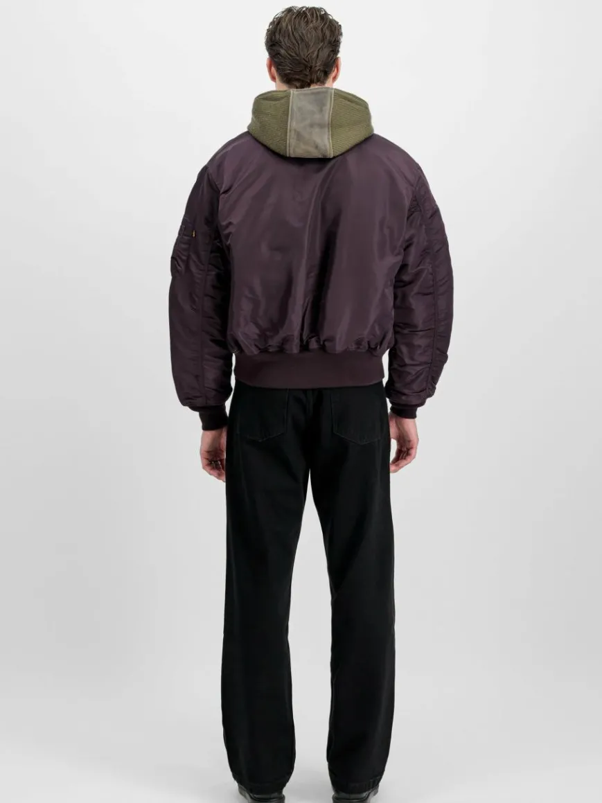 Alpha Industries Jacken & Westen*Unisex Bomberjacke lila uni