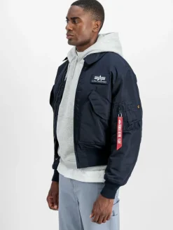 Alpha Industries Jacken & Westen*Unisex Bomberjacke blau uni