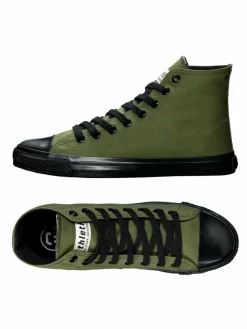 Ethletic Sneaker*Unisex Canvas Sneaker grün uni