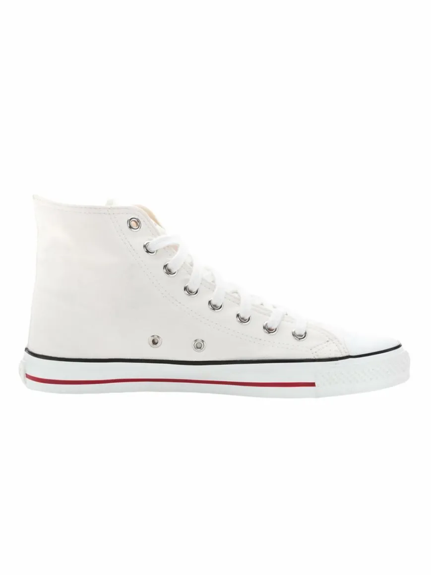 Ethletic Sneaker*Unisex Canvas Sneaker weiß uni