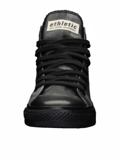 Ethletic Sneaker*Unisex Canvas Sneaker schwarz gemustert
