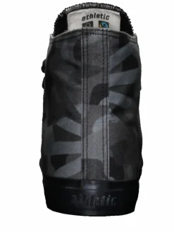 Ethletic Sneaker*Unisex Canvas Sneaker schwarz gemustert