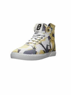 Ethletic Sneaker*Unisex Canvas Sneaker gelb gemustert