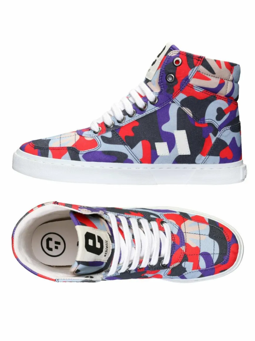 Ethletic Sneaker*Unisex Canvas Sneaker mehrfarbig gemustert