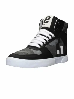 Ethletic Sneaker*Unisex Canvas Sneaker schwarz gemustert