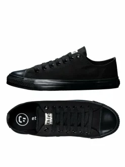 Ethletic Sneaker*Unisex Canvas Sneaker schwarz uni