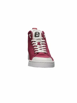 Ethletic Sneaker*Unisex Canvas Sneaker rot gemustert
