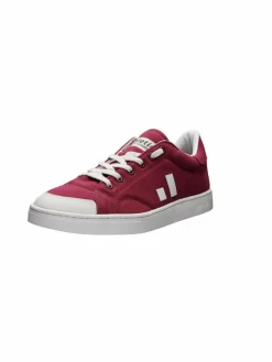 Ethletic Sneaker*Unisex Canvas Sneaker rot gemustert