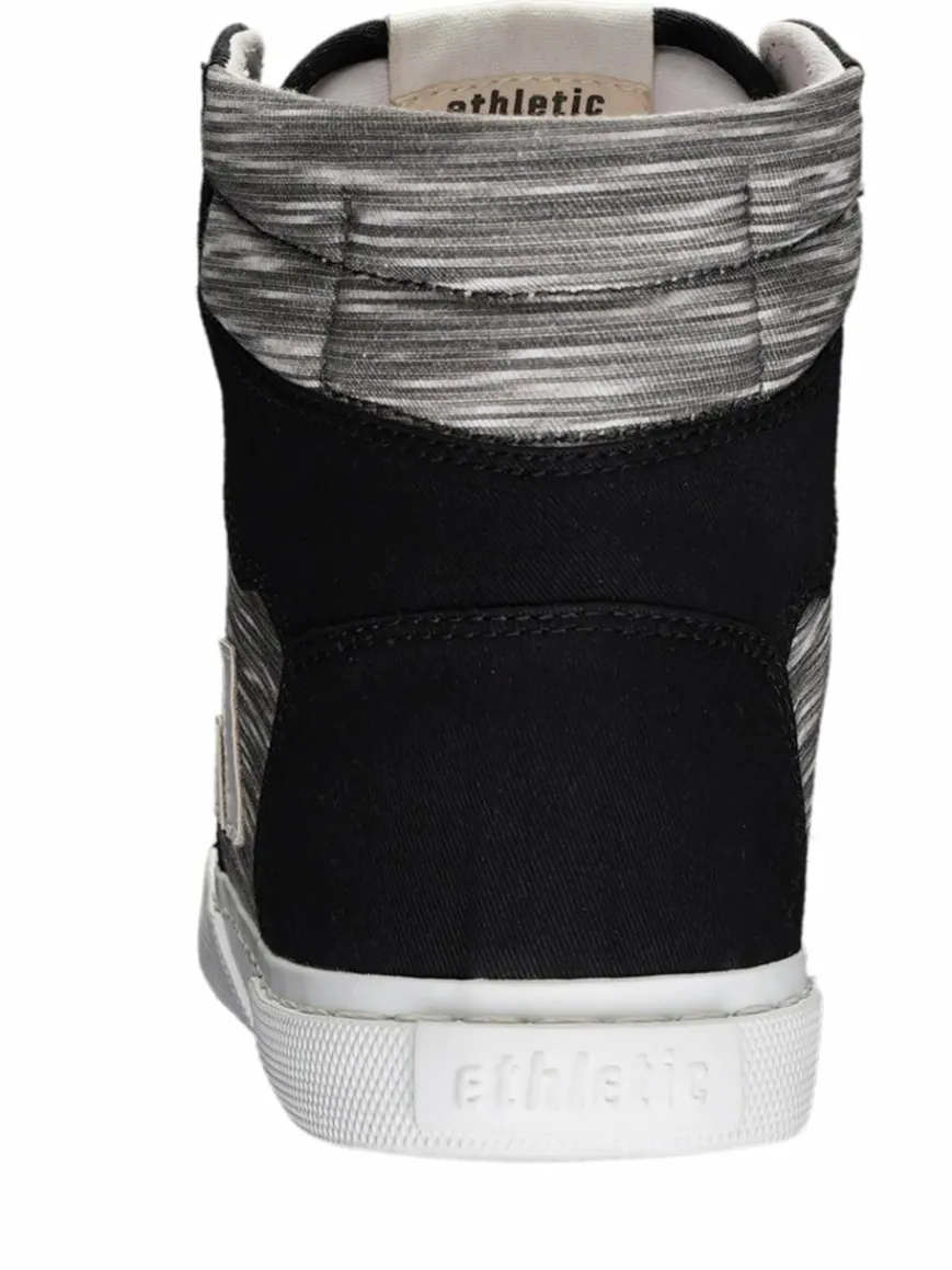 Ethletic Sneaker*Unisex Canvas Sneaker hellgrau gestreift