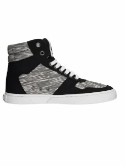 Ethletic Sneaker*Unisex Canvas Sneaker hellgrau gestreift