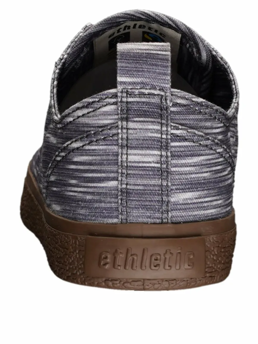 Ethletic Sneaker*Unisex Canvas Sneaker indigo gestreift