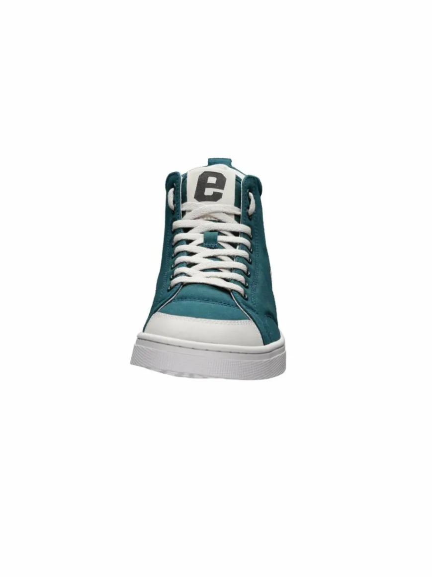 Ethletic Sneaker*Unisex Canvas Sneaker grün gemustert