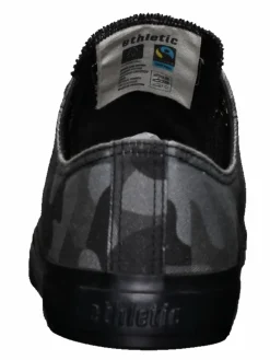 Ethletic Sneaker*Unisex Canvas Sneaker schwarz gemustert