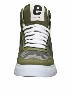 Ethletic Sneaker*Unisex Canvas Sneaker oliv gemustert