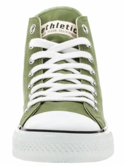 Ethletic Sneaker*Unisex Canvas Sneaker grün uni