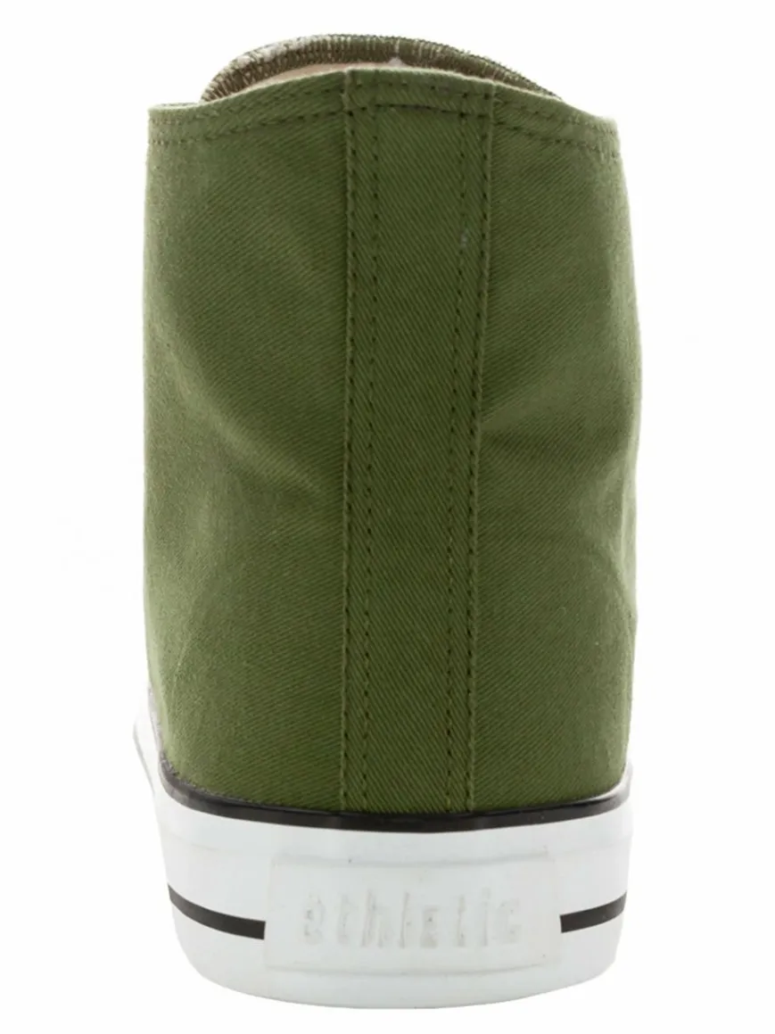 Ethletic Sneaker*Unisex Canvas Sneaker grün uni