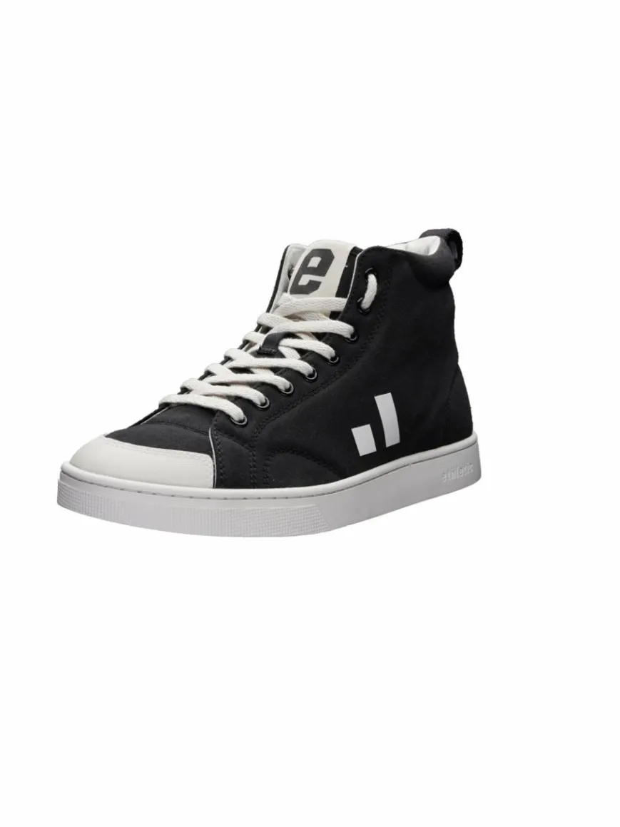 Ethletic Sneaker*Unisex Canvas Sneaker schwarz gemustert