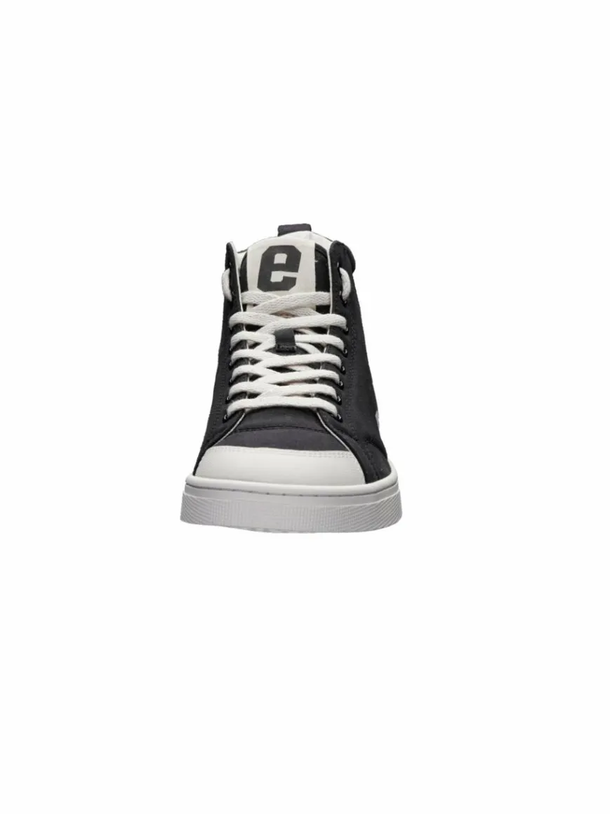 Ethletic Sneaker*Unisex Canvas Sneaker schwarz gemustert