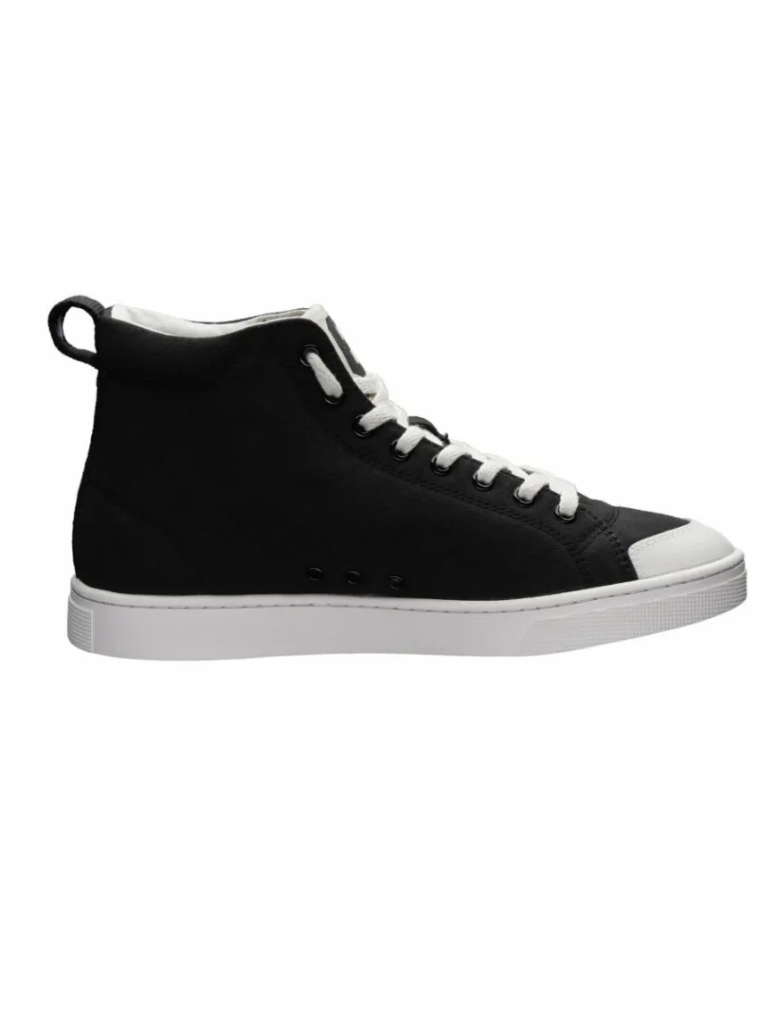 Ethletic Sneaker*Unisex Canvas Sneaker schwarz gemustert