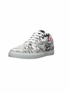 Ethletic Sneaker*Unisex Canvas Sneaker weiß gemustert