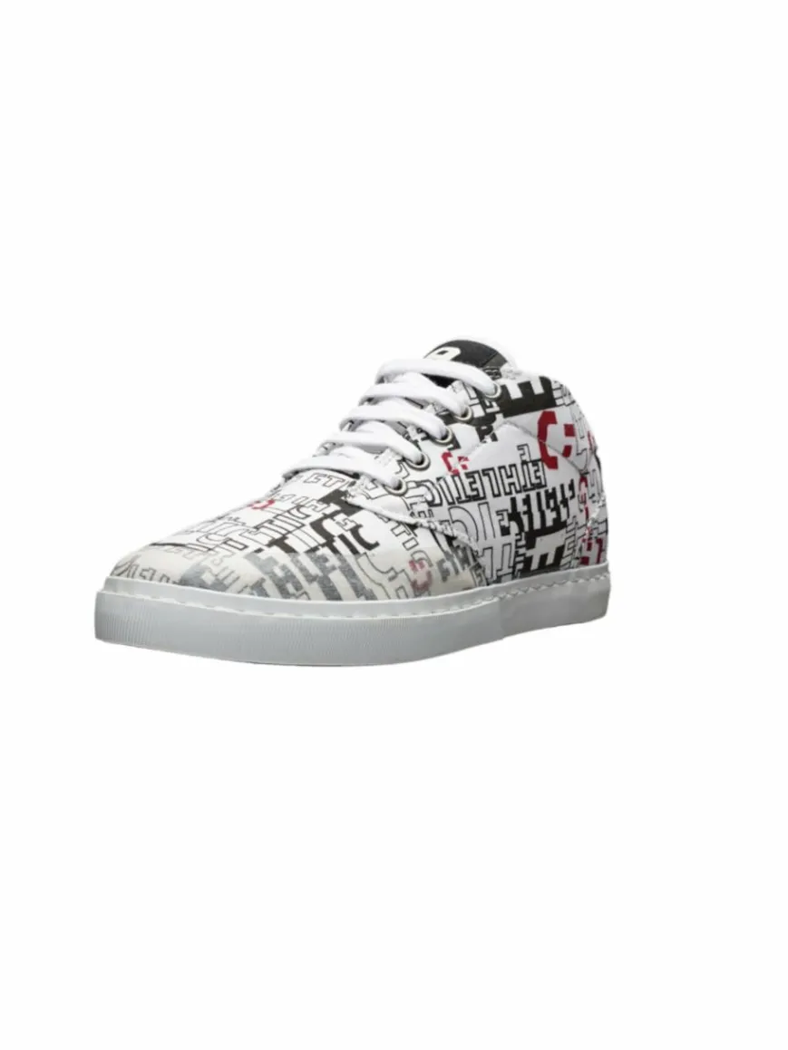 Ethletic Sneaker*Unisex Canvas Sneaker weiß gemustert