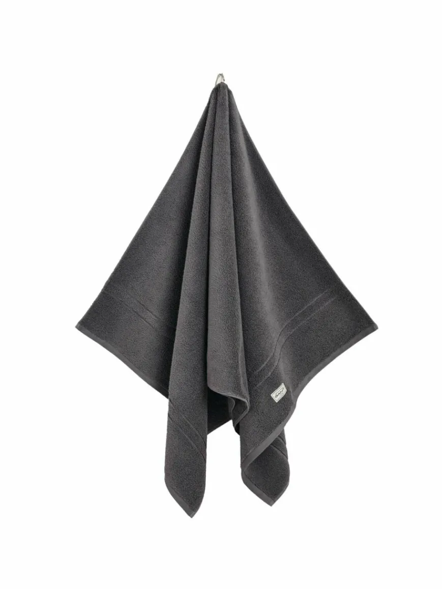 Gant Heimtextilien*Unisex Duschtuch 1er Pack grau uni