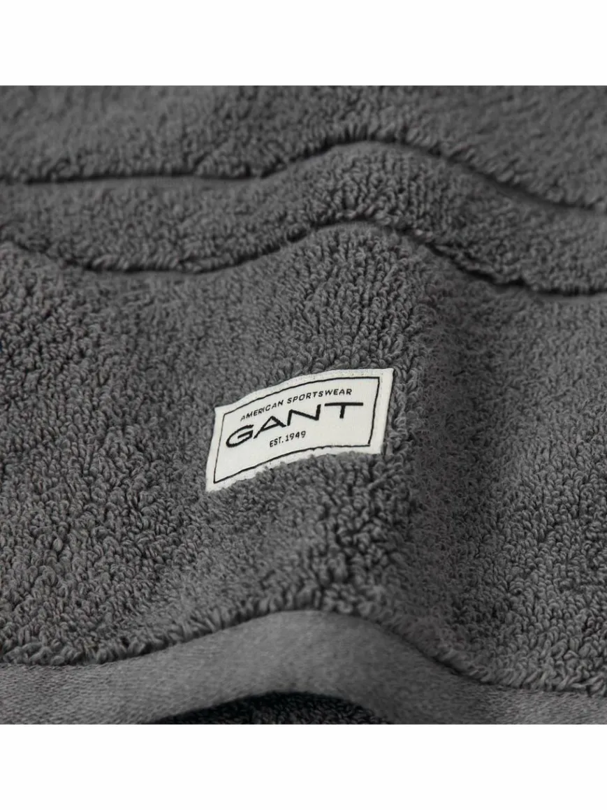 Gant Heimtextilien*Unisex Duschtuch 1er Pack grau uni