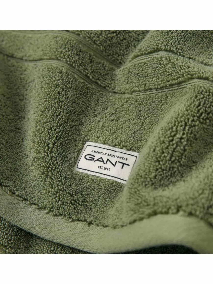 Gant Heimtextilien*Unisex Duschtuch 1er Pack grün uni