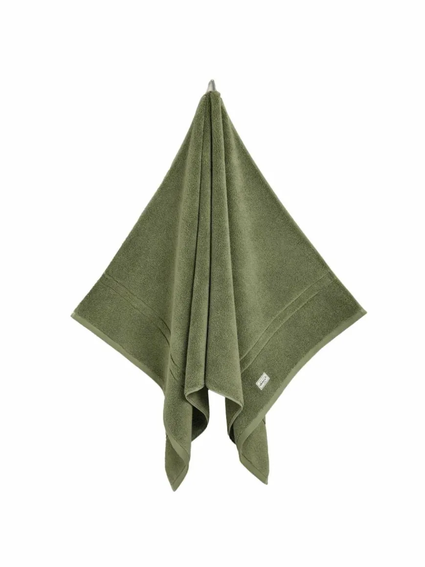 Gant Heimtextilien*Unisex Duschtuch 1er Pack grün uni