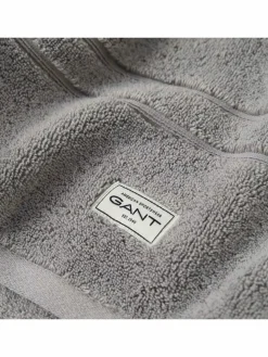 Gant Heimtextilien*Unisex Gästetuch 1er Pack grau uni